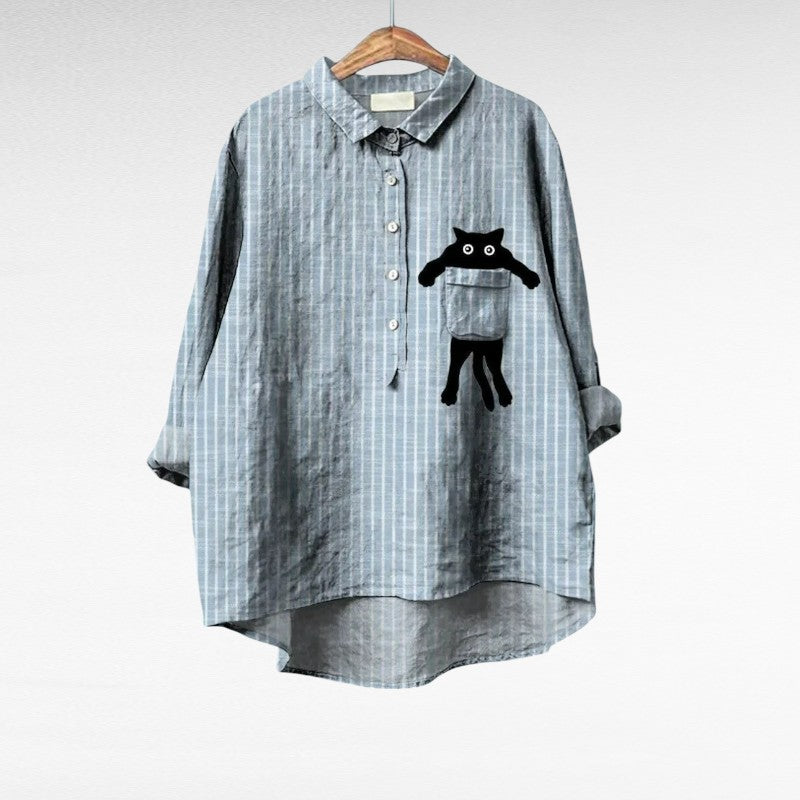 Mireva - Blouse Vintage Élégante