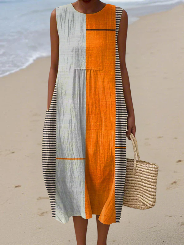 Robe Midi Colorblock May™