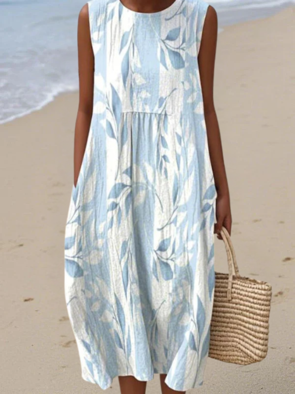 Robe Midi Joy™ Feuillage