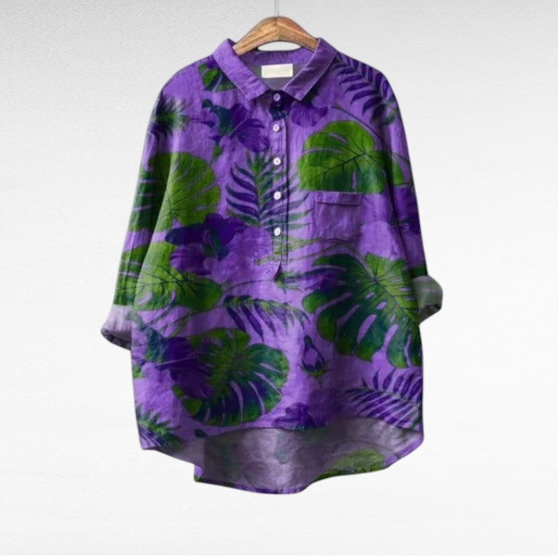 Mireva - Blouse Vintage Élégante