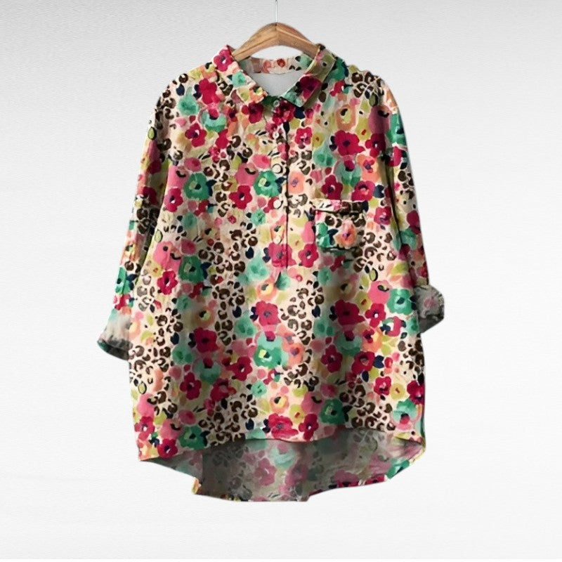 Mireva - Blouse Vintage Élégante