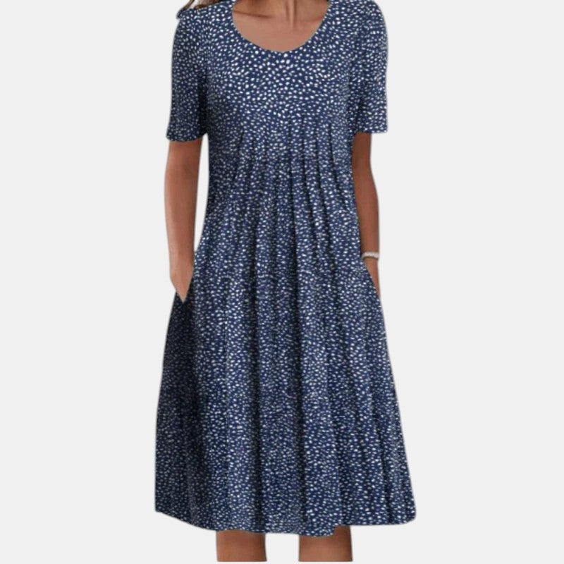 Gigi™ | Robe en Coton avec Couverture au Niveau du Ventre