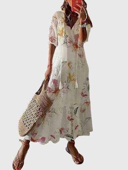 Amalia | Robe d'Été Boho Vintage