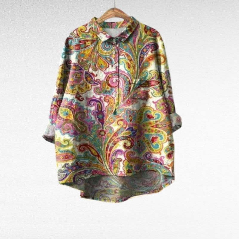 Mireva - Blouse Vintage Élégante