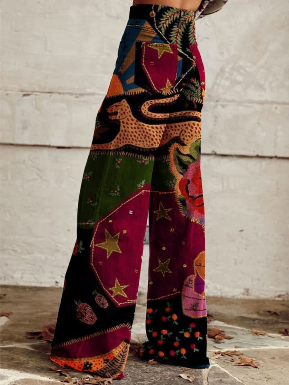 Léna - Pantalons Bohémiens Chic