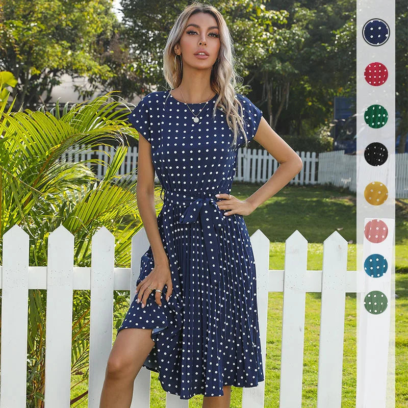 Beth - Robe Polka Bloom