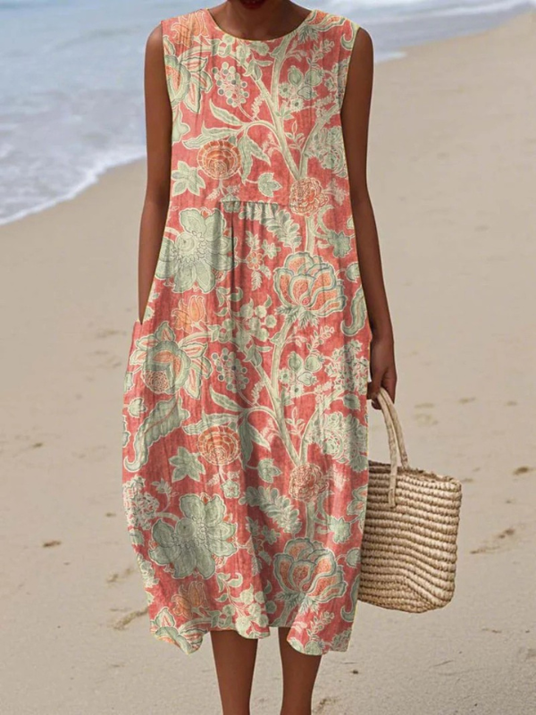 Robe Midi Fleurie Beth™