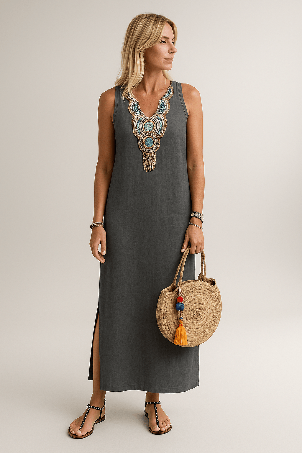 Lina™ | Robe d’Été, Style Bohème Chic