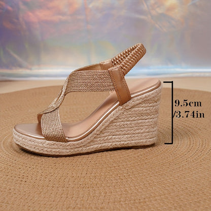 Noelle™ | Talons Ouverts en Tissu