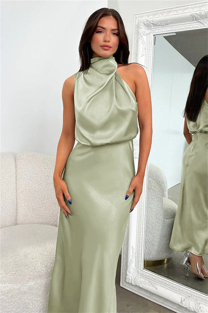 Violet™ | Robe drapée Sahara