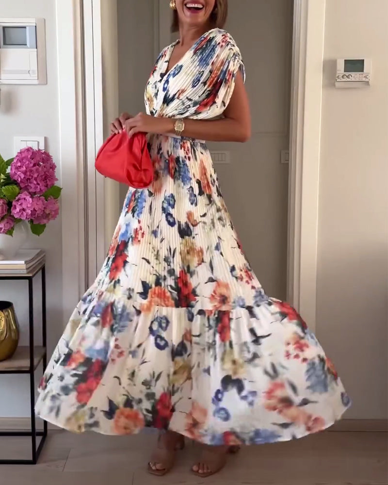 Florelle - Robe Florale Élégante