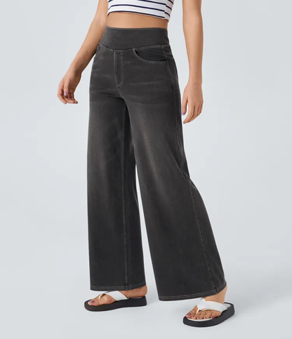 Solène - Jeans à Jambe Large Fit Relaxed