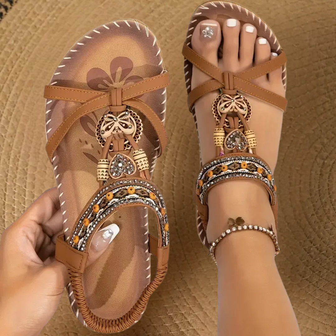 Nada™ – Sandales orthopédiques de style Ibiza pour le confort et l'élégance
