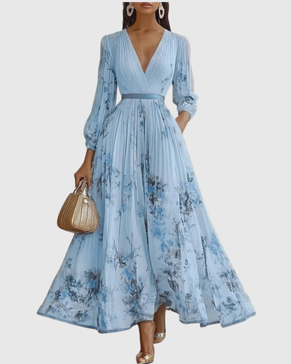 Suzanna - Robe Élégance Plissée