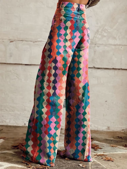 Amélie - Pantalons Bohémiens Élégants