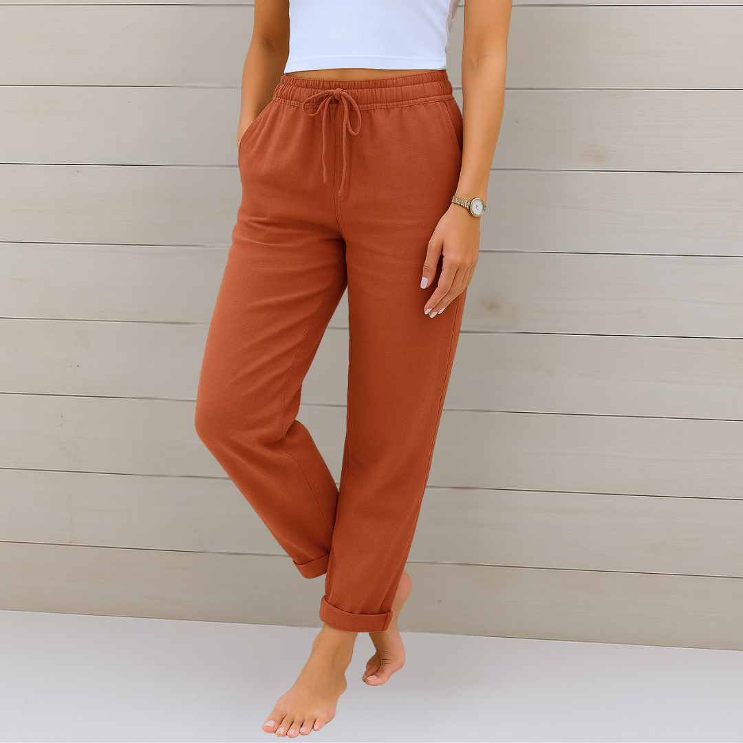 Nora | Pantalons Décontractés Élégants et Confortables