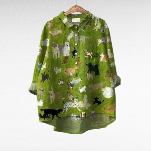 Mireva - Blouse Vintage Élégante