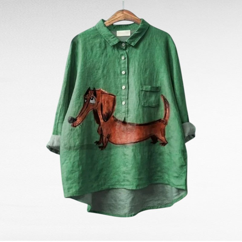 Mireva - Blouse Vintage Élégante
