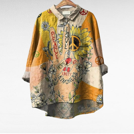Mireva - Blouse Vintage Élégante