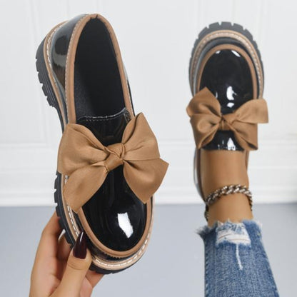 Mocassins Lucientes avec Nœud
