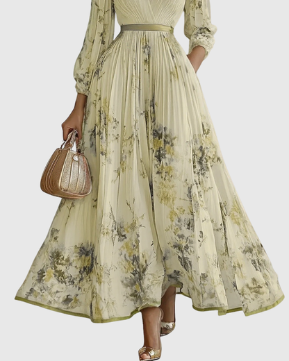 Suzanna - Robe Élégance Plissée