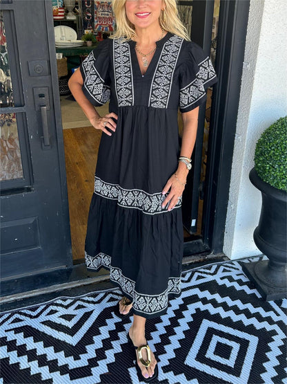Hanna - Robe Boho Élégante
