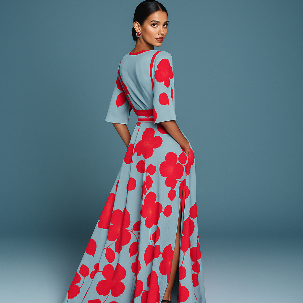 Layla™ | Robe en Viscose Élégante