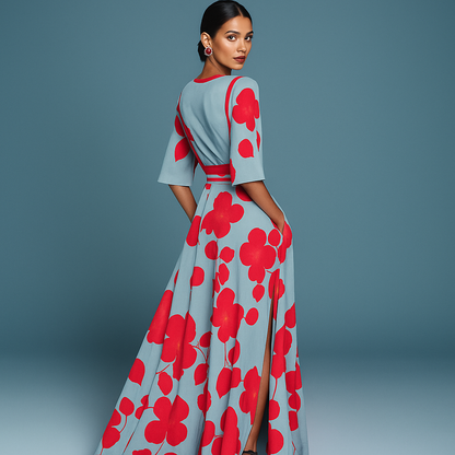 Layla™ | Robe en Viscose Élégante