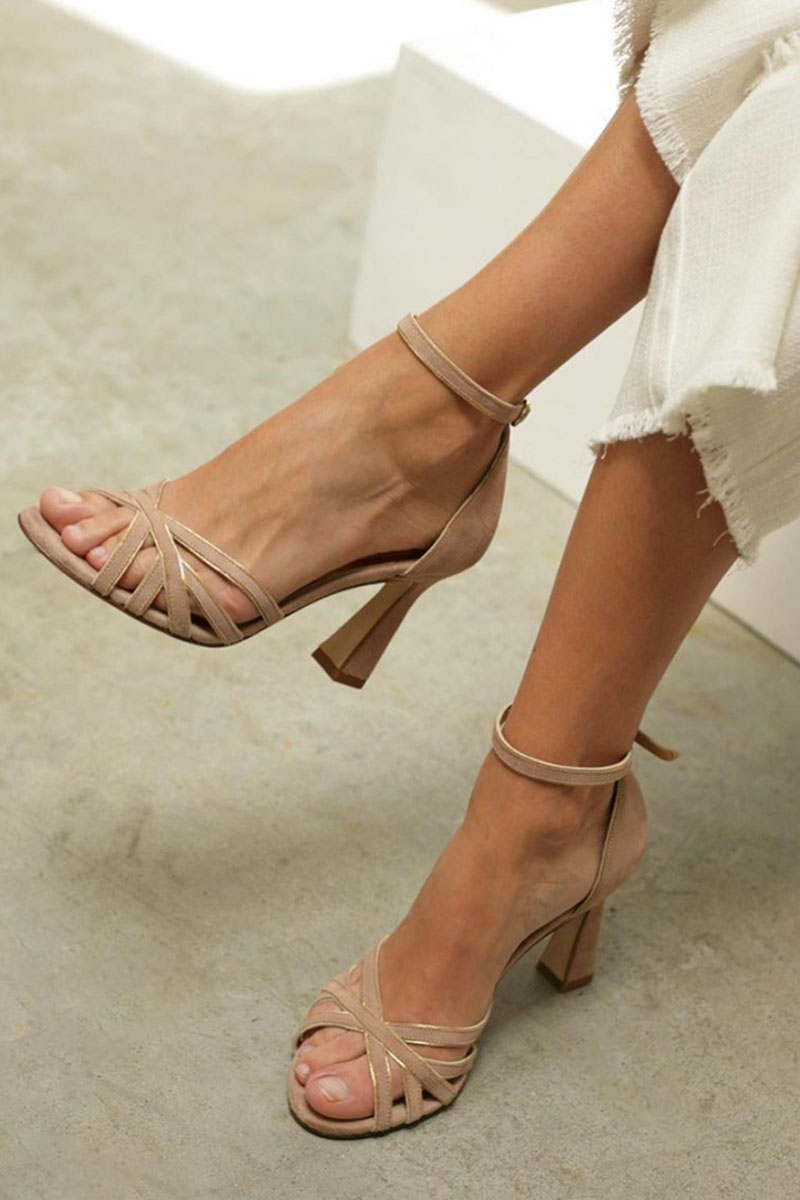 Victoria™ | Talons Slim Arrondis Patchwork