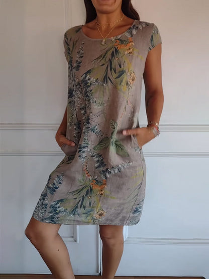Ysella - Robe Imprimée Décontractée