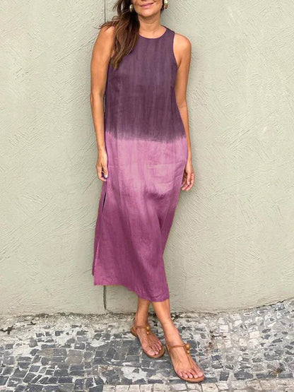 Heather - Robe Dégradée Décontractée