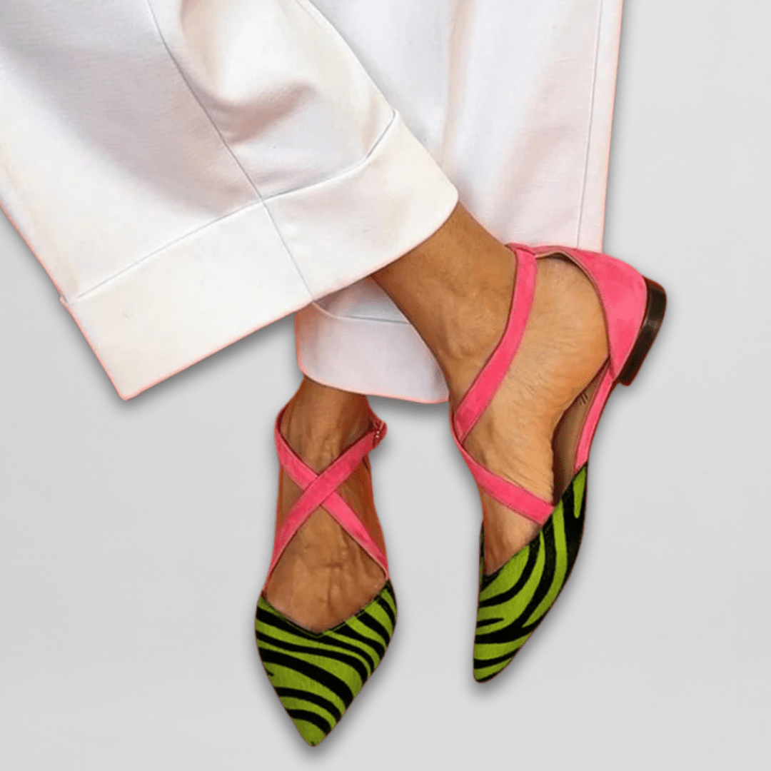 Elisa | Ballerines avec rubans