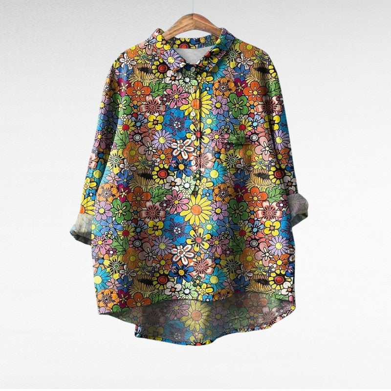 Mireva - Blouse Vintage Élégante