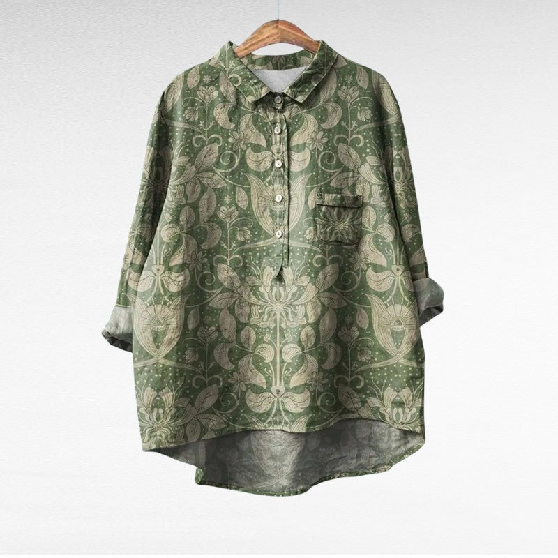 Mireva - Blouse Vintage Élégante