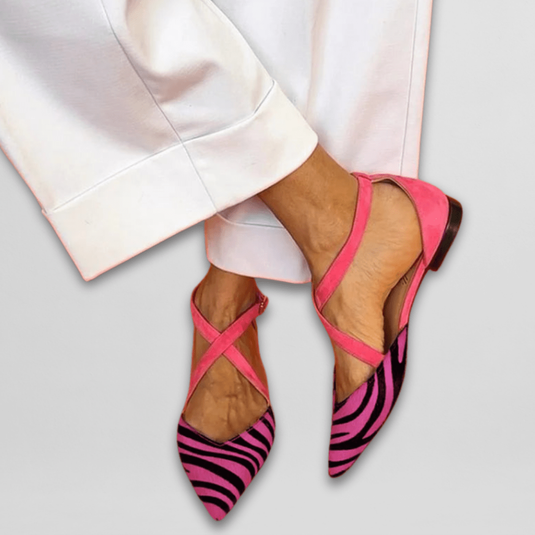 Elisa | Ballerines avec rubans