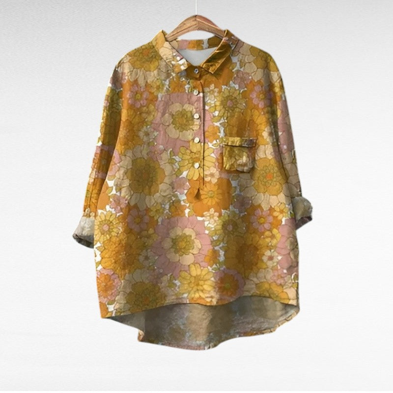 Mireva - Blouse Vintage Élégante