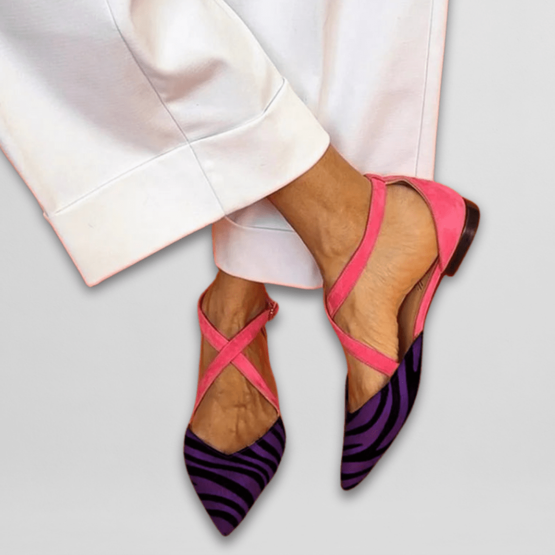 Elisa | Ballerines avec rubans