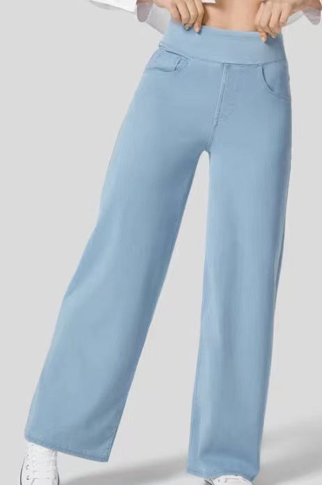 Solène - Jeans à Jambe Large Fit Relaxed