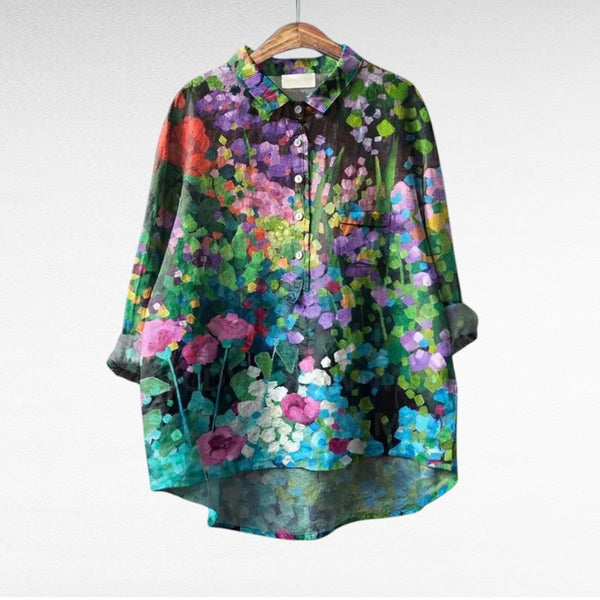 Mireva - Blouse Vintage Élégante