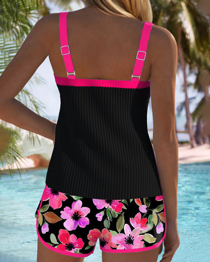 Bloom | Ensemble de Tankini Élégant en Deux Pièces