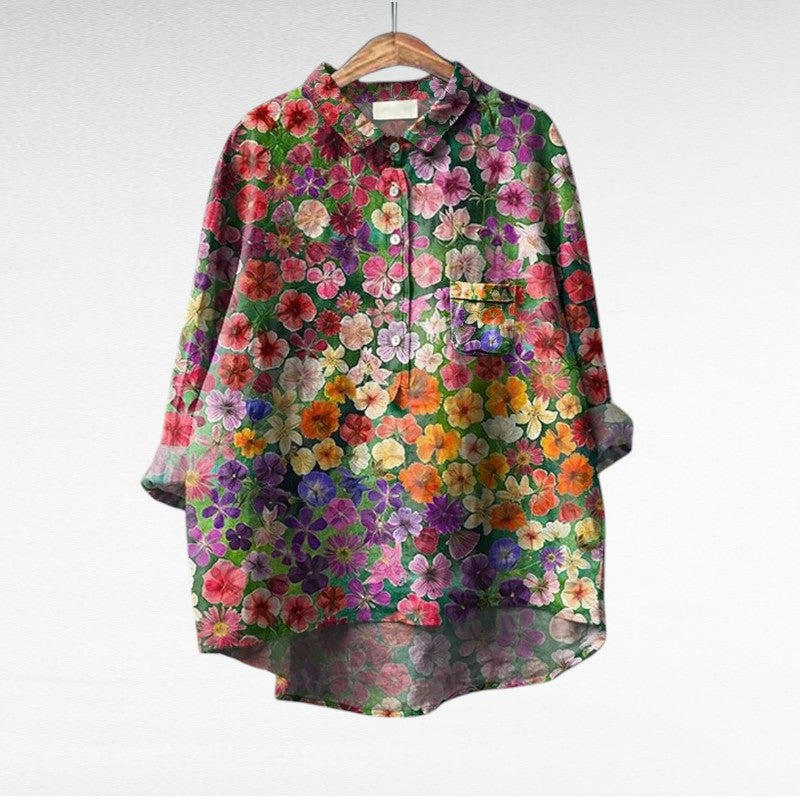Mireva - Blouse Vintage Élégante
