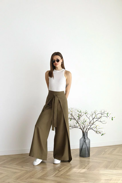 ARIANE – PANTALONS AMples EN LIN POUR FEMMES