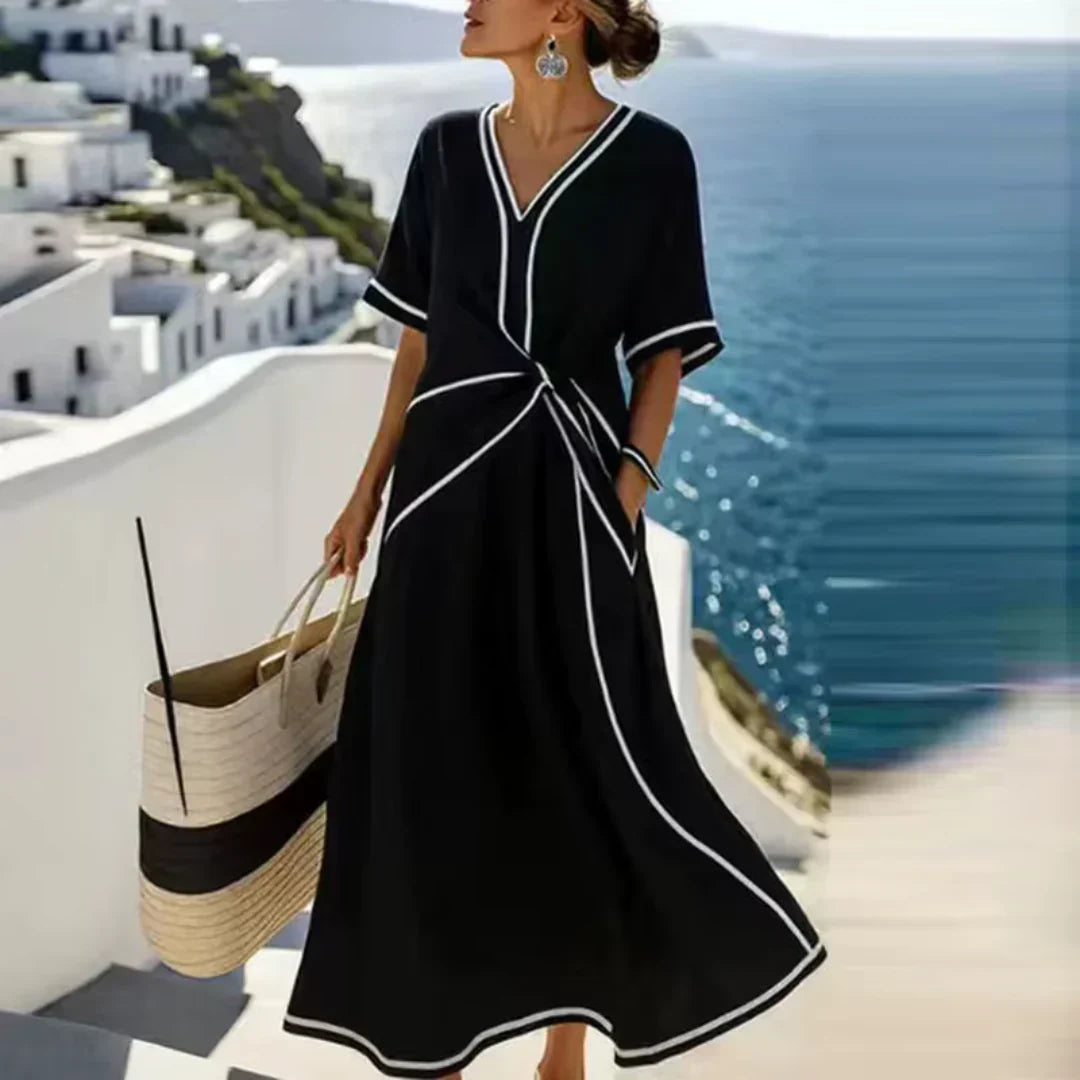 Athena™ - Robe d'Été Élégante et Flatteuse