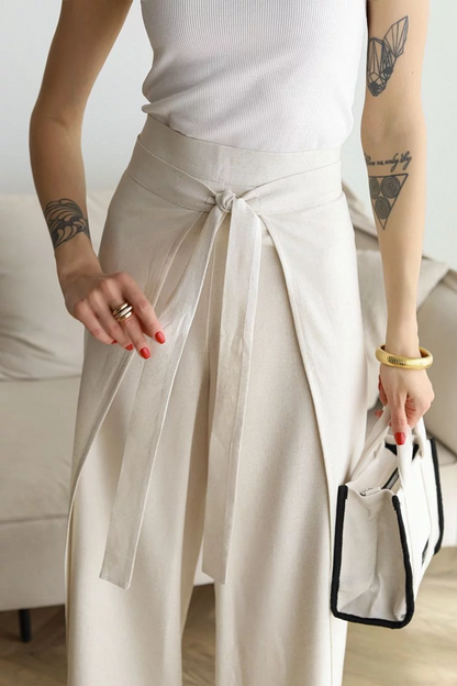 ARIANE – PANTALONS AMples EN LIN POUR FEMMES