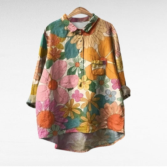 Mireva - Blouse Vintage Élégante