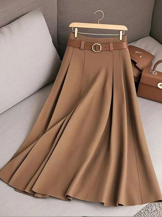 ZEPHYRAEN – JUPE HAUTE À LA TAILLE POUR FEMME