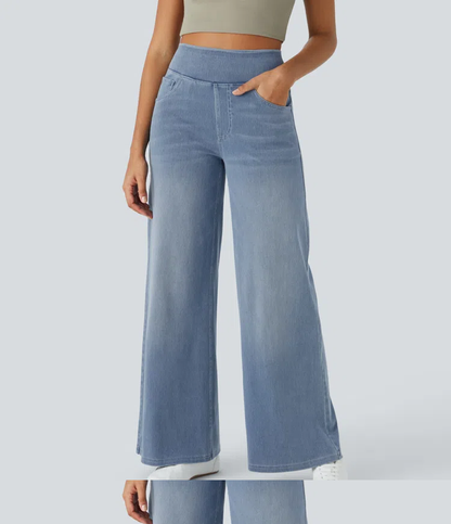 Solène - Jeans à Jambe Large Fit Relaxed