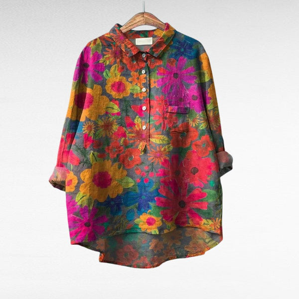 Mireva - Blouse Vintage Élégante