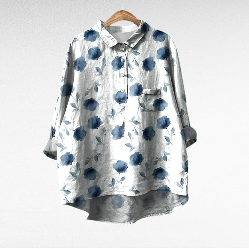 Mireva - Blouse Vintage Élégante