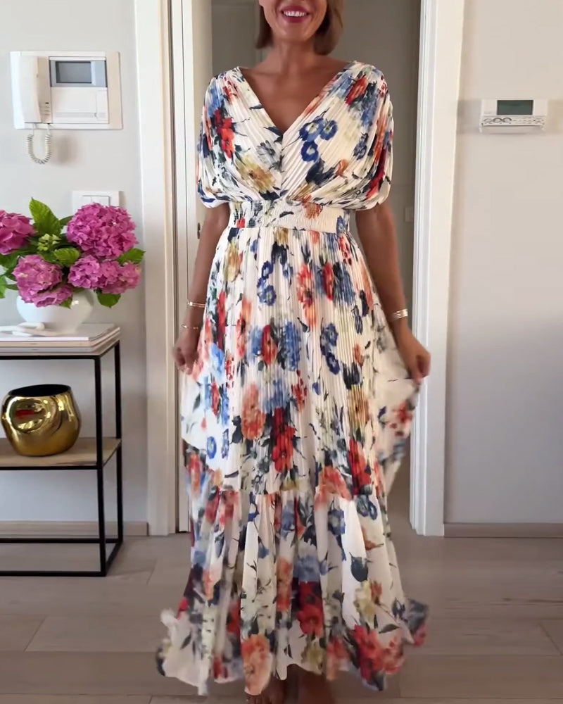 Florelle - Robe Florale Élégante